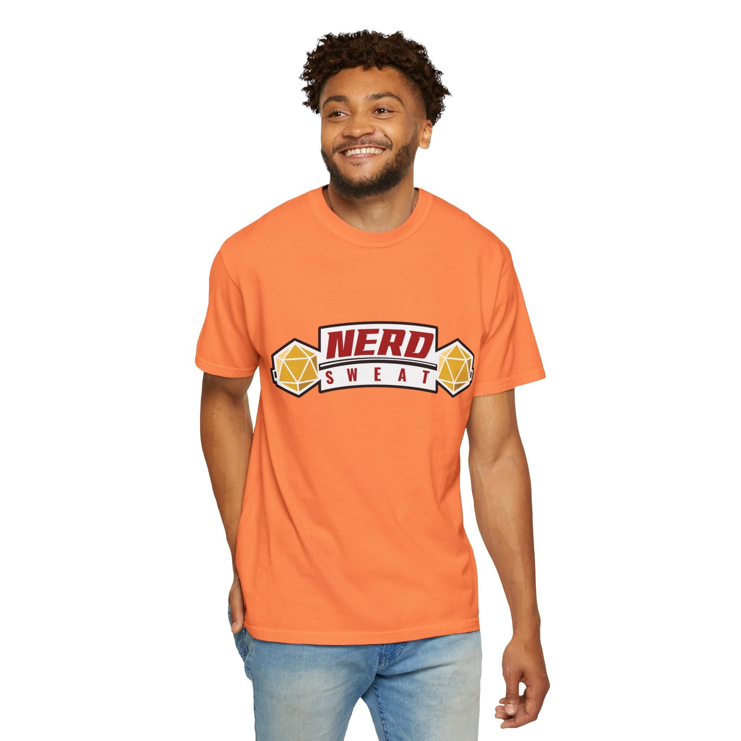 Nerd Disguised as Gymbro - Unisex Garment-Dyed T-shirt
