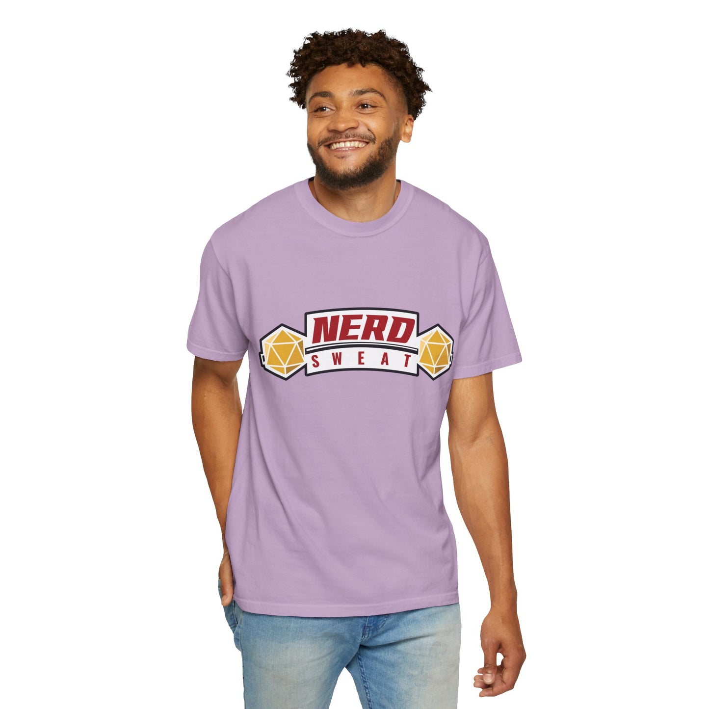 Nerd Disguised as Gymbro - Unisex Garment-Dyed T-shirt