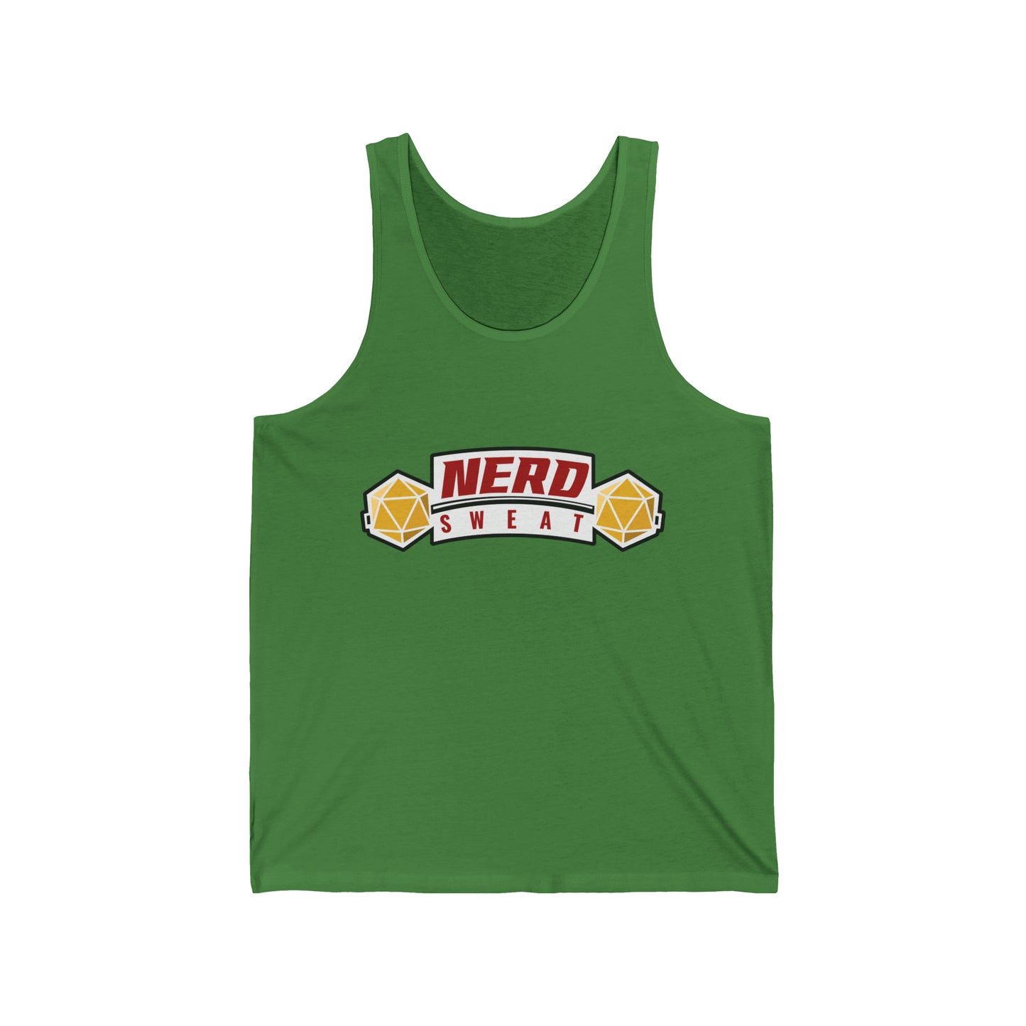 Nerd Disguised as Gymbro - Unisex Jersey Tank