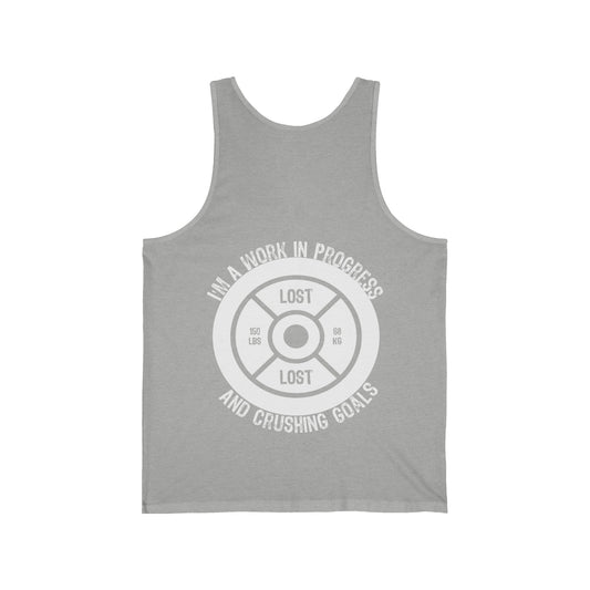 150 lbs Lost - Unisex Jersey Tank