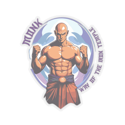 Monk Way of the Iron Temple - Kiss-Cut Stickers