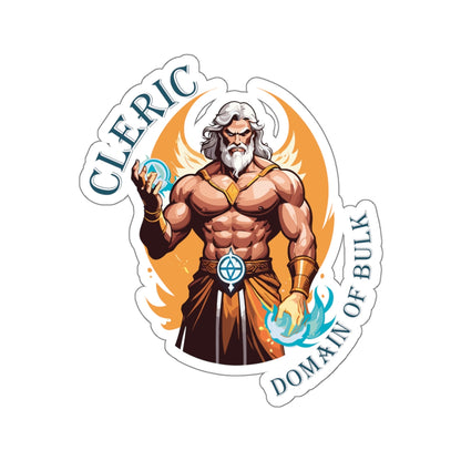 Cleric Domain of Bulk - Kiss-Cut Stickers