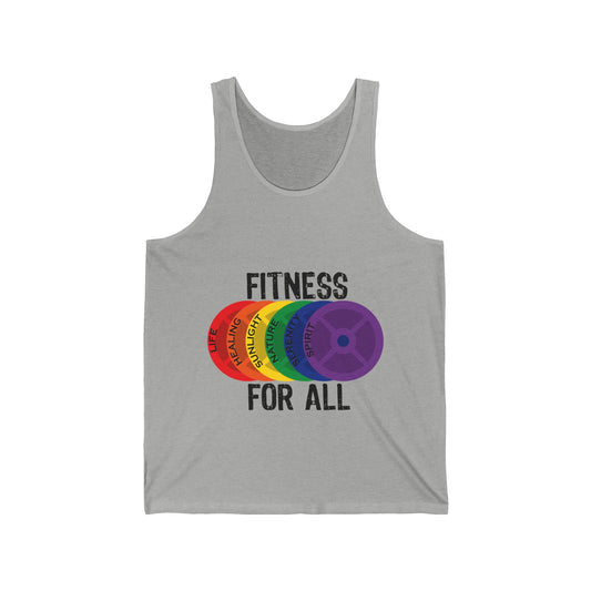 Fitness For All - Unisex Jersey Tank