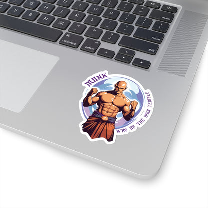 Monk Way of the Iron Temple - Kiss-Cut Stickers