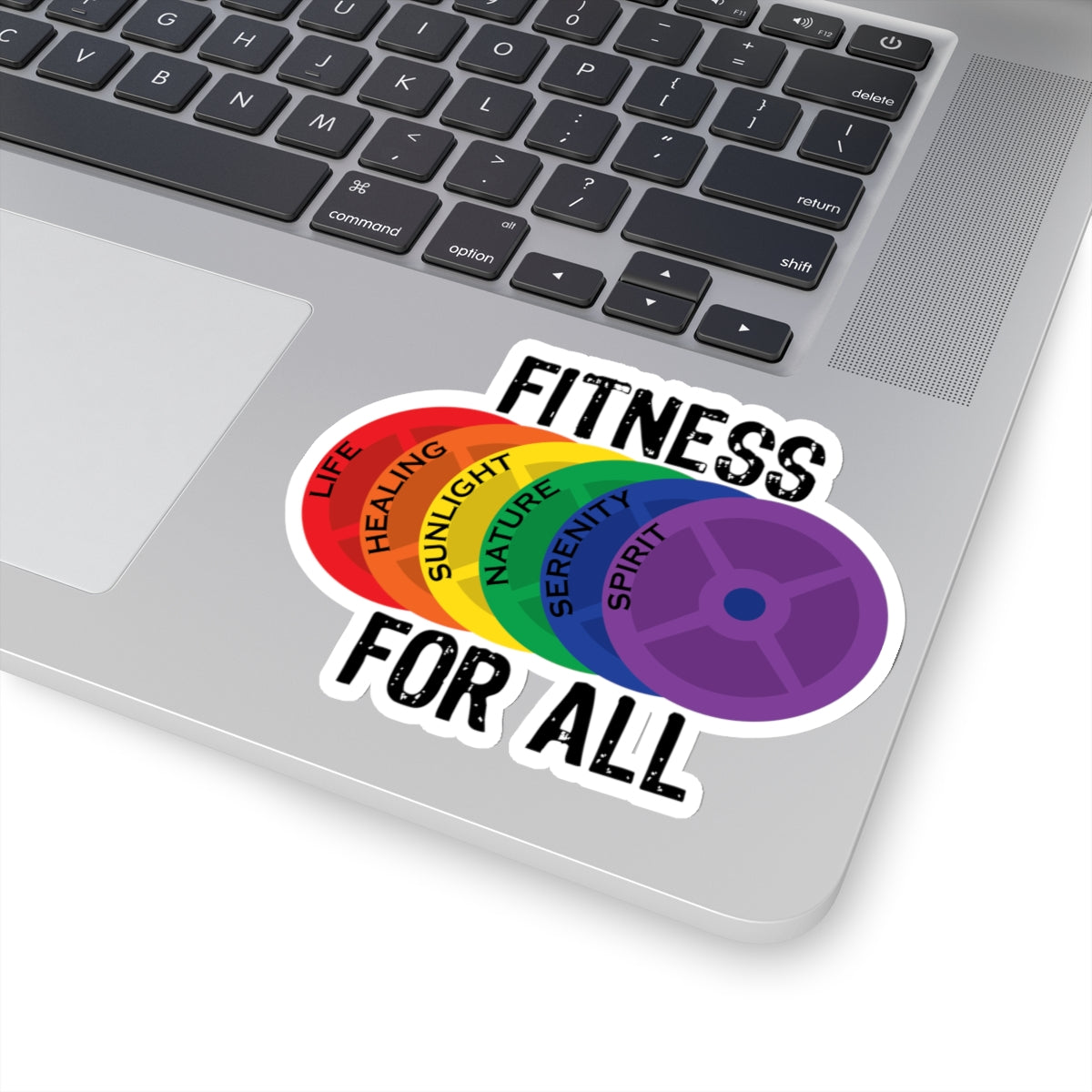 Fitness For All - Kiss-Cut Stickers