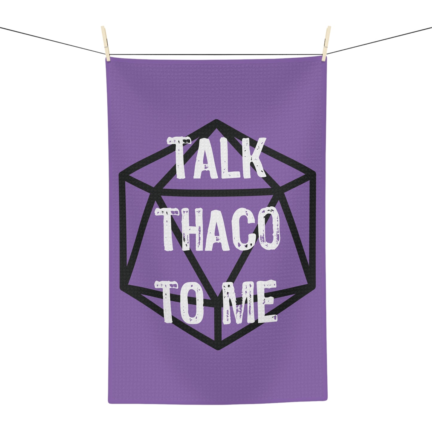 Talk THAC0 To Me - Microfiber Gym Towel