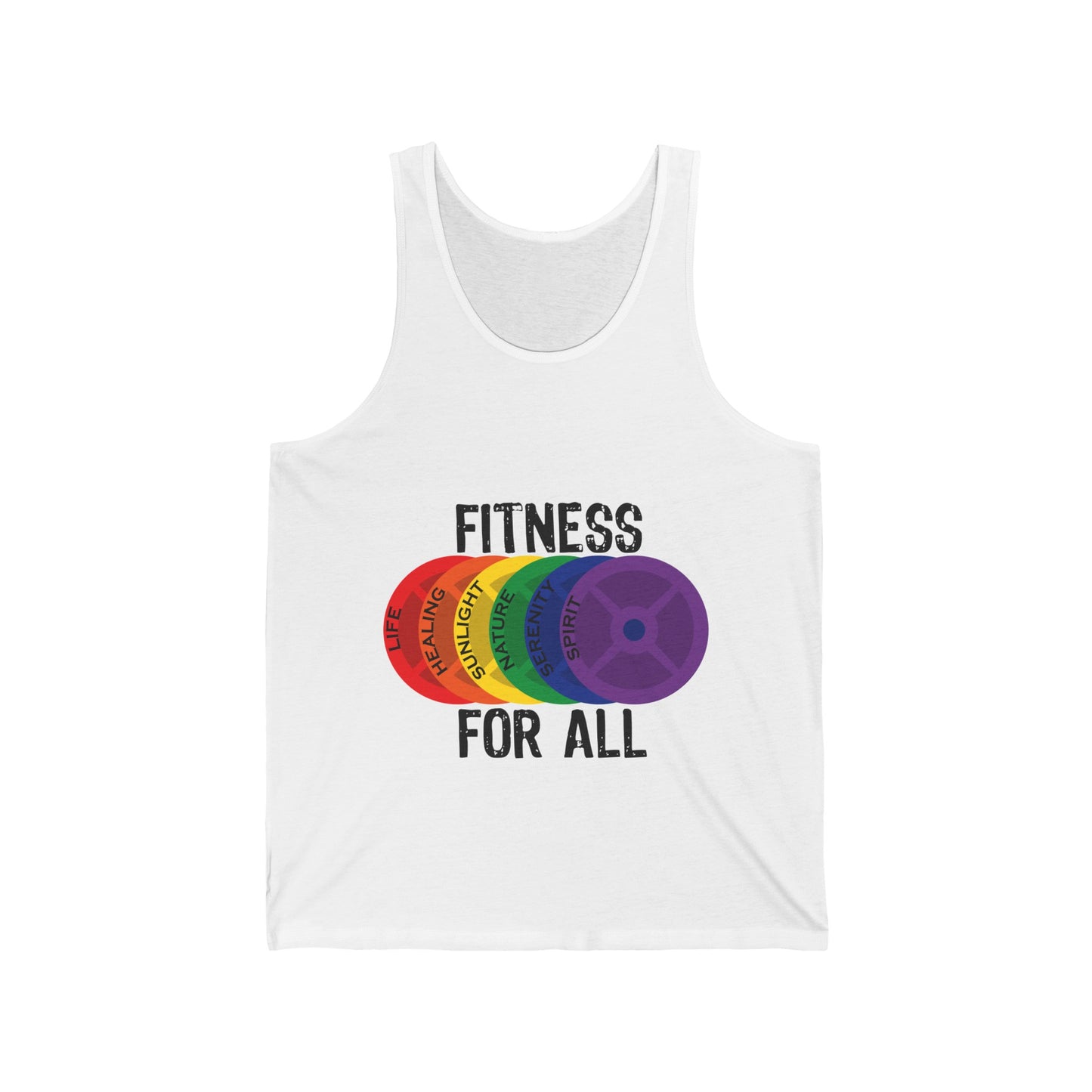 Fitness For All - Unisex Jersey Tank