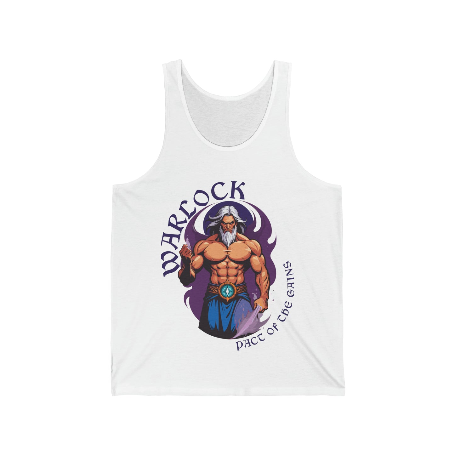 Warlock Pact of the Gains - Unisex Jersey Tank