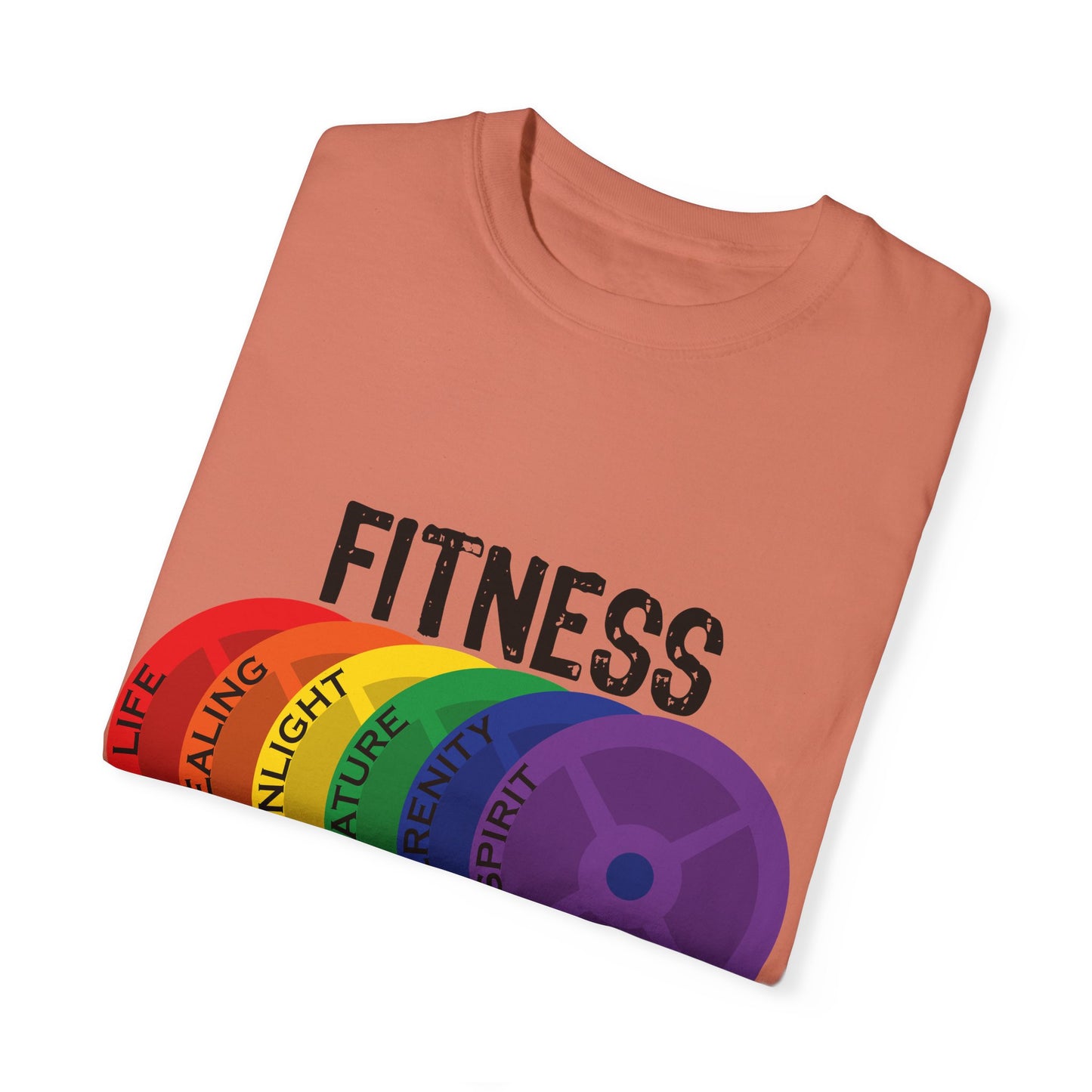 Fitness For All - Unisex Garment-Dyed T-shirt