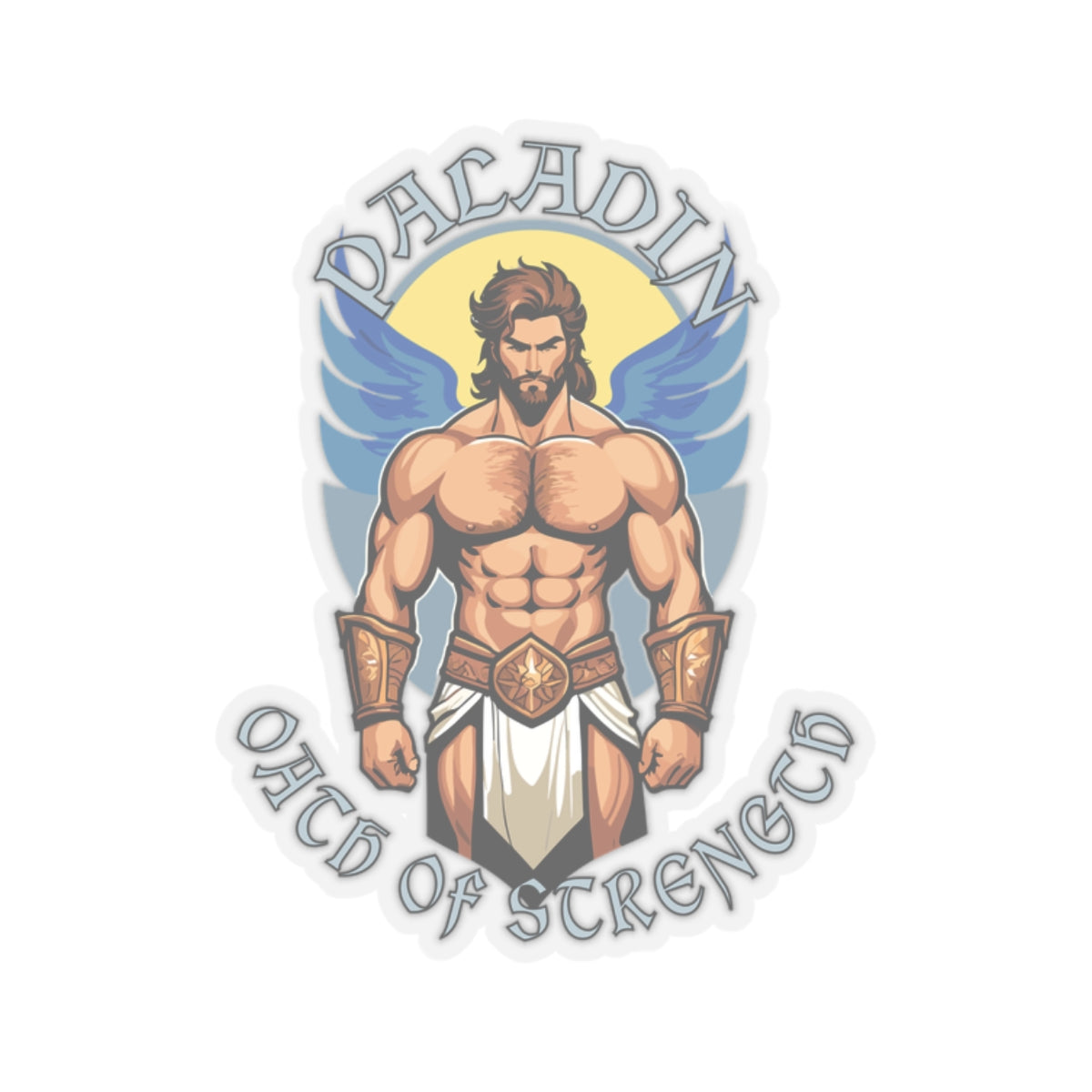 Paladin Oath of Strength - Kiss-Cut Stickers