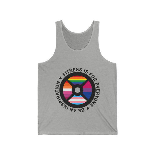 Pride - Be an Inspiration ♥ - Unisex Jersey Tank