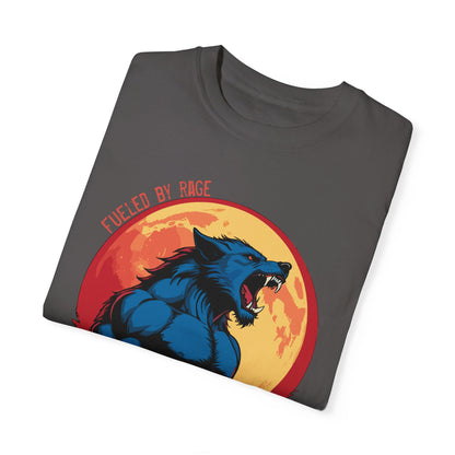 Werewolf - Fueled By Rage Unisex Garment-Dyed T-shirt