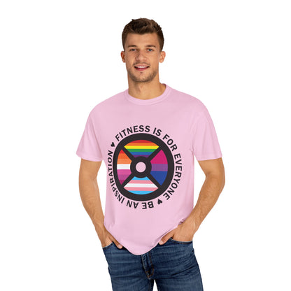 Pride - Be an Inspiration ♥ - Unisex Garment-Dyed T-shirt