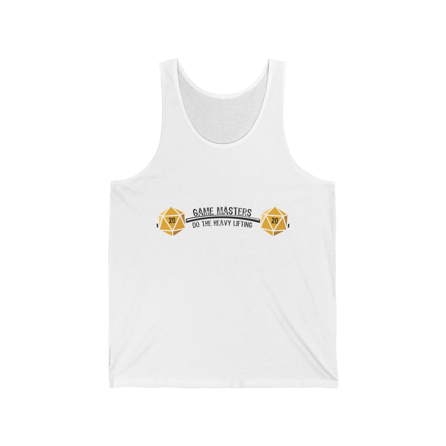 Game Masters Do the Heavy Lifting - Unisex Jersey Tank