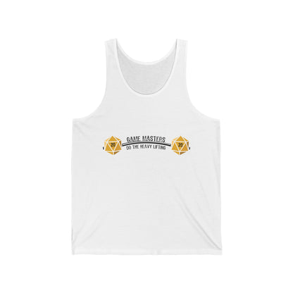 Game Masters Do the Heavy Lifting - Unisex Jersey Tank