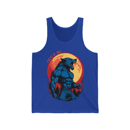 Werewolf - Fueled by Rage - Unisex Jersey Tank