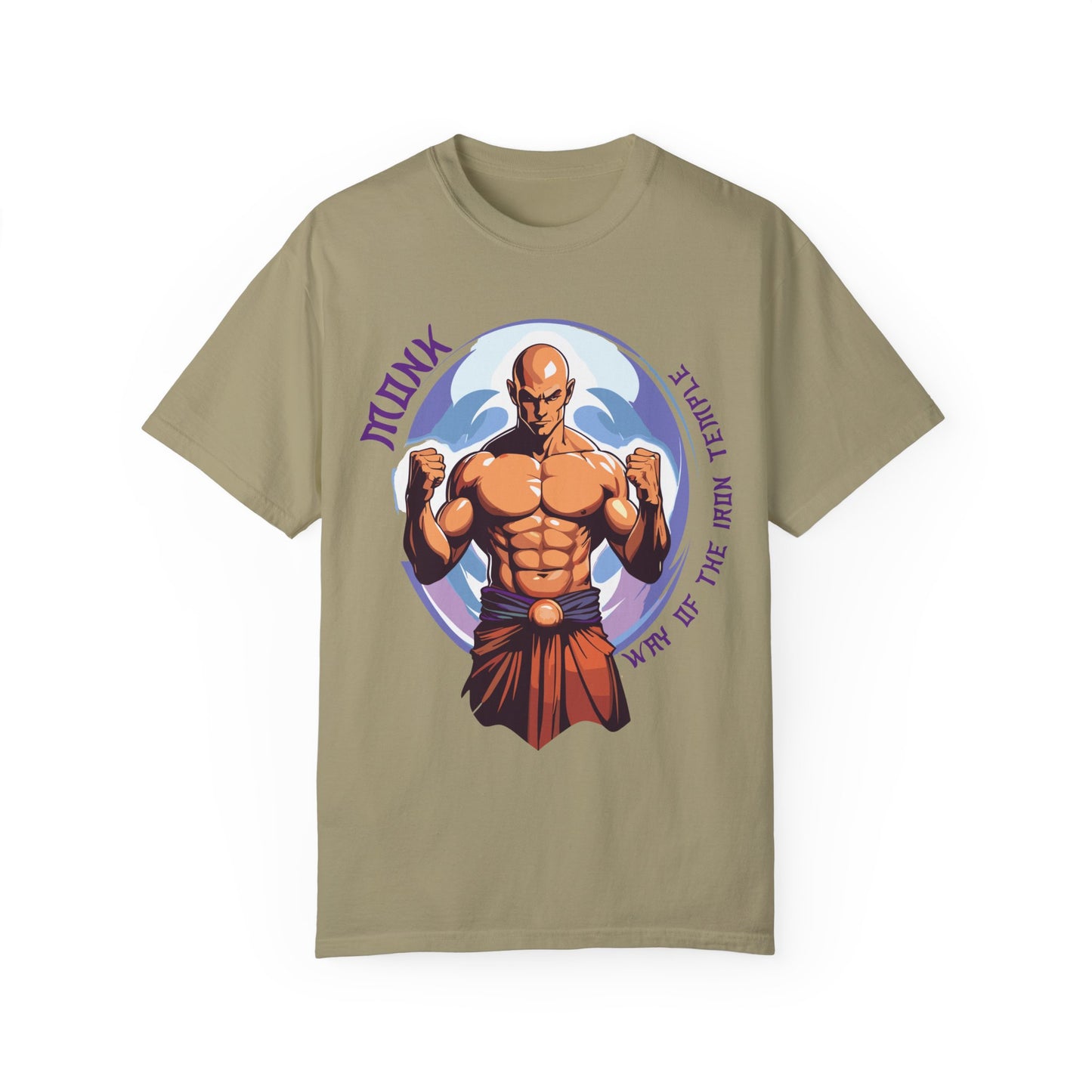 Monk Way of the Iron Temple - Unisex Garment-Dyed T-shirt