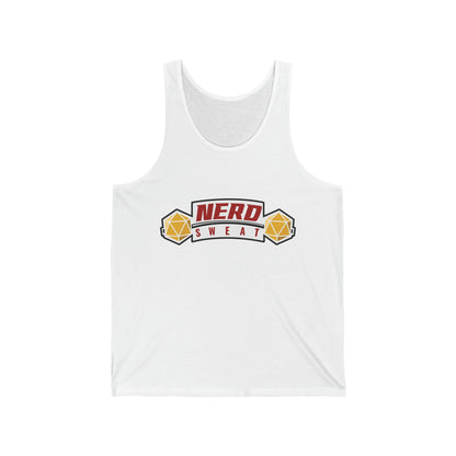 Nerd Disguised as Gymbro - Unisex Jersey Tank