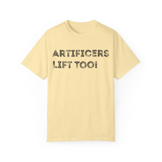 Artificers Lift Too - Unisex Garment-Dyed T-shirt