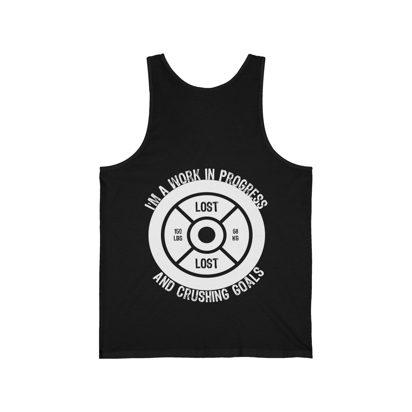 150 lbs Lost - Unisex Jersey Tank