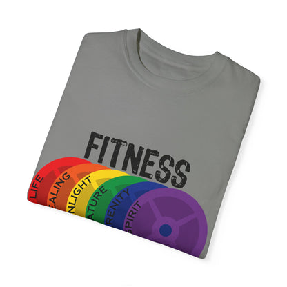 Fitness For All - Unisex Garment-Dyed T-shirt