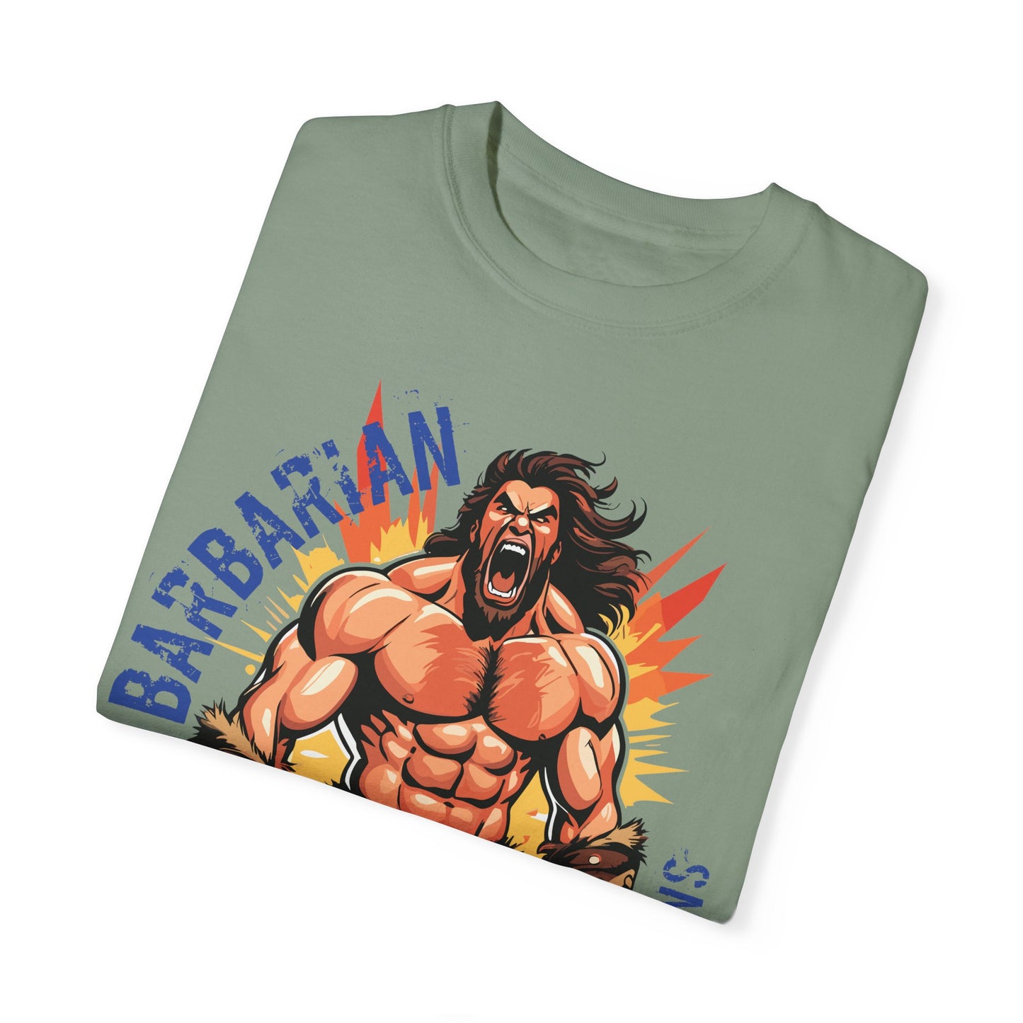 Barbarian Path of the Gains - Unisex Garment-Dyed T-shirt