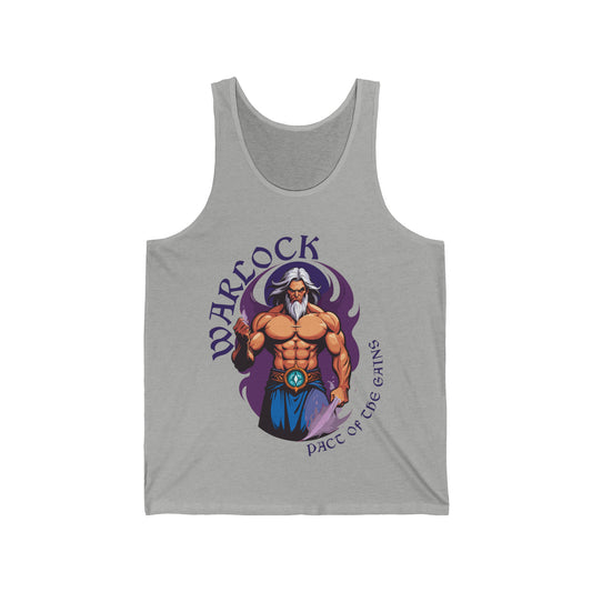 Warlock Pact of the Gains - Unisex Jersey Tank