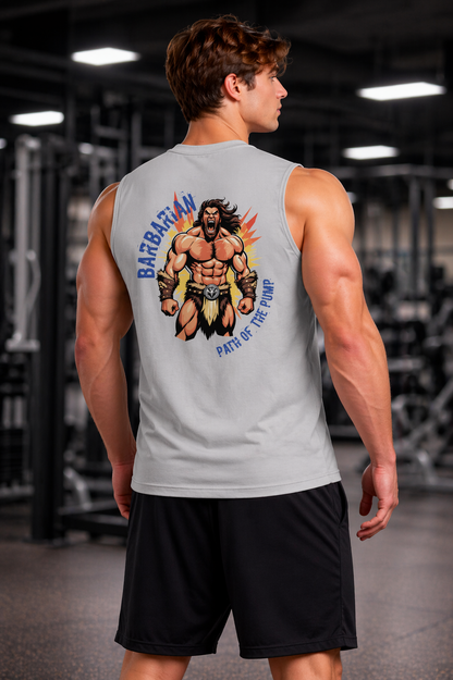Barbarian Men's Polyester Tank Top