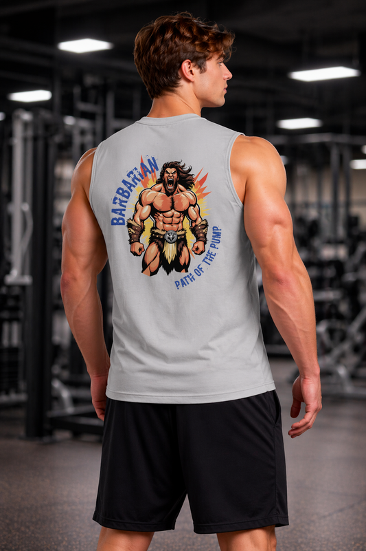 Barbarian Men's Polyester Tank Top
