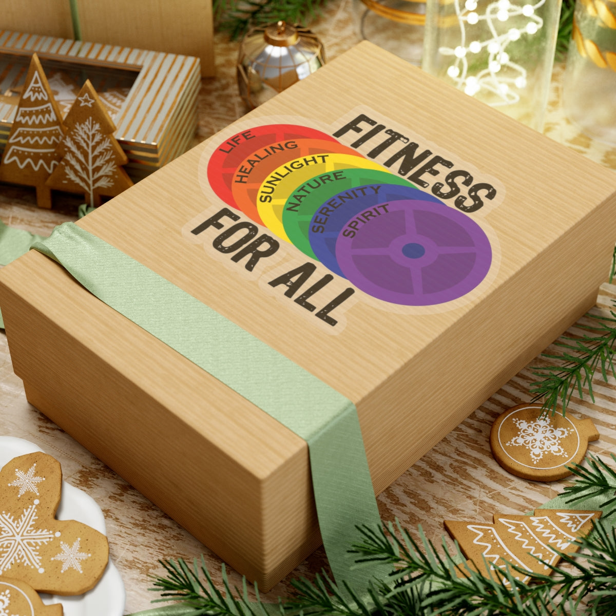 Fitness For All - Kiss-Cut Stickers