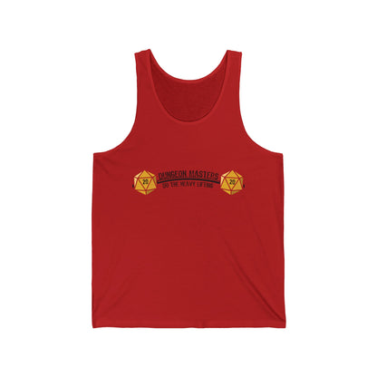 Dungeon Masters Do the Heavy Lifting - Unisex Jersey Tank