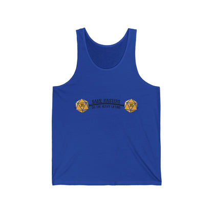 Game Masters Do the Heavy Lifting - Unisex Jersey Tank