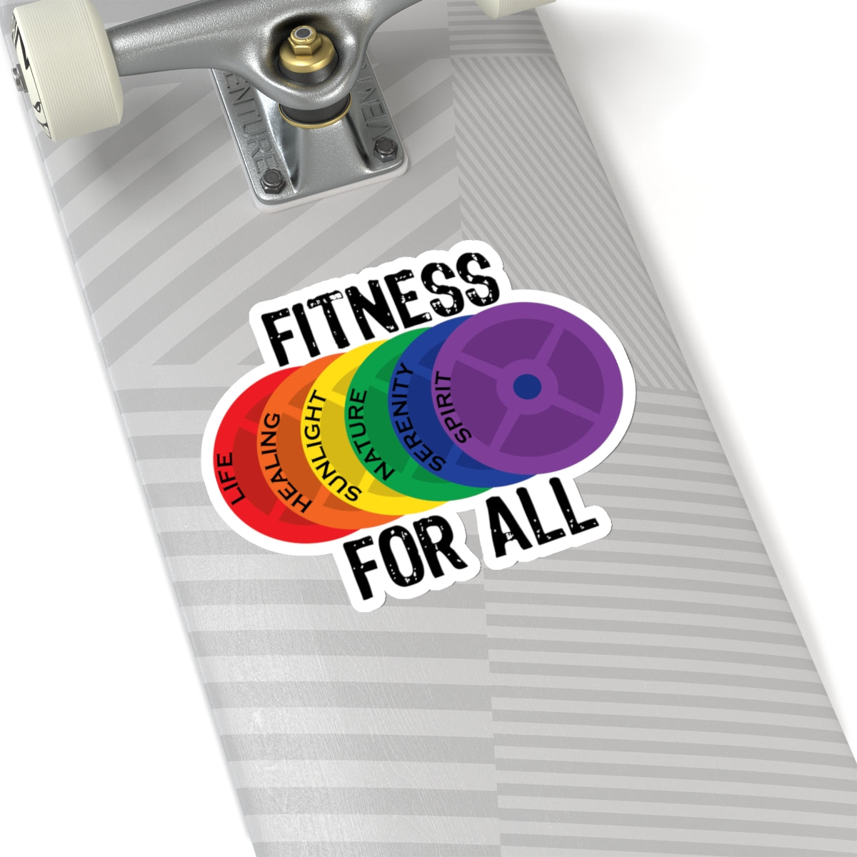 Fitness For All - Kiss-Cut Stickers