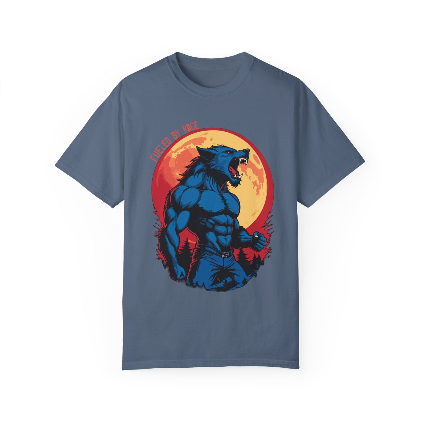 Werewolf - Fueled By Rage Unisex Garment-Dyed T-shirt