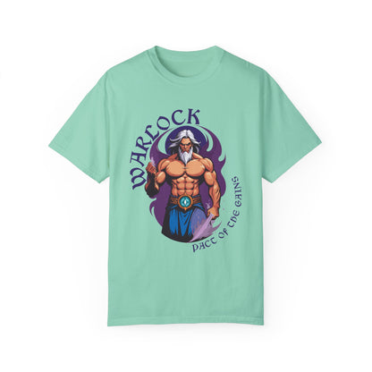 Warlock Pact of the Gains - Unisex Garment-Dyed T-shirt