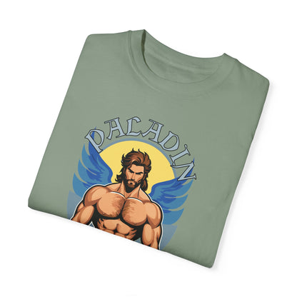 Paladin Oath of Strength- Unisex Garment-Dyed T-shirt