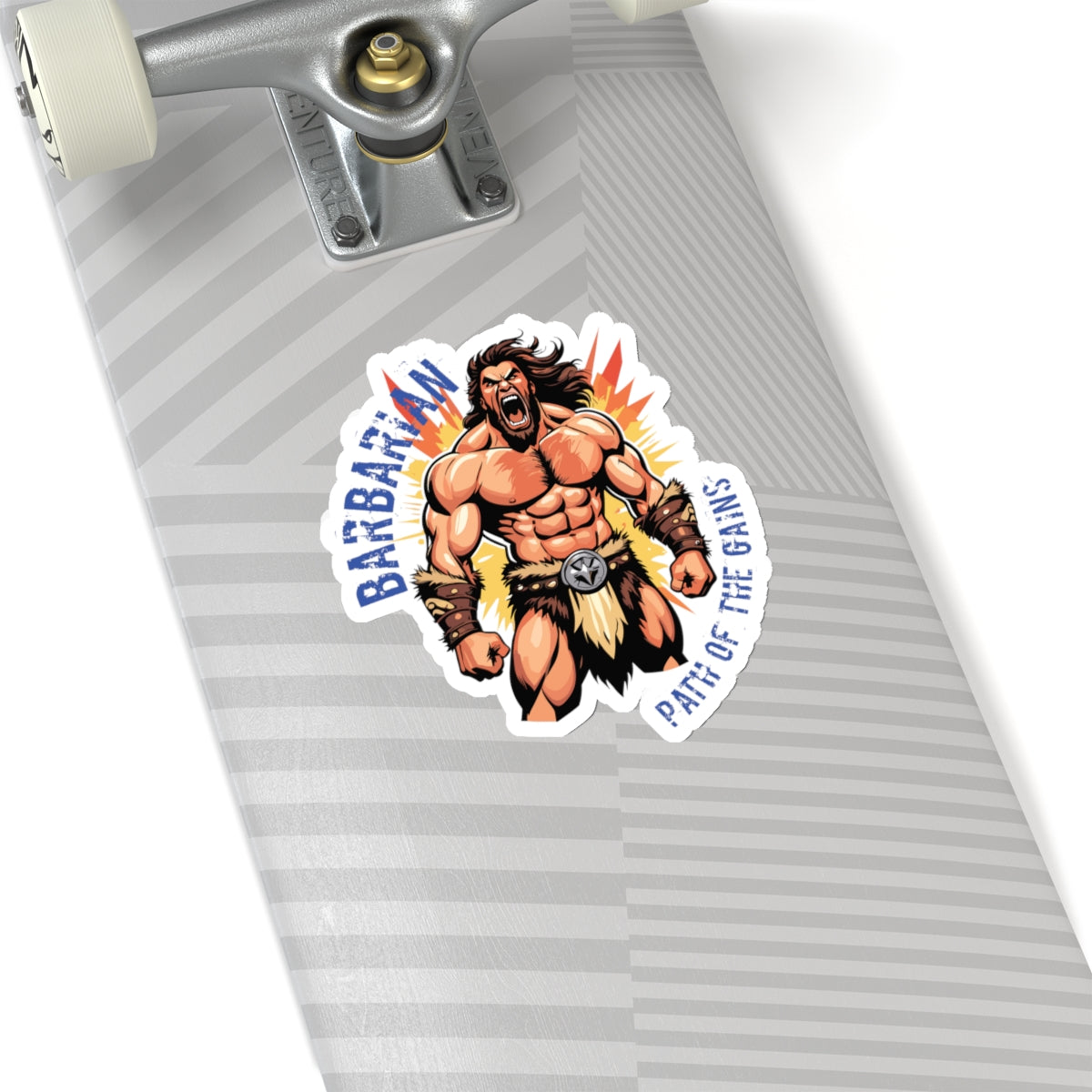 Barbarian - Path of the Gains - Kiss-Cut Stickers