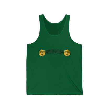 Dungeon Masters Do the Heavy Lifting - Unisex Jersey Tank