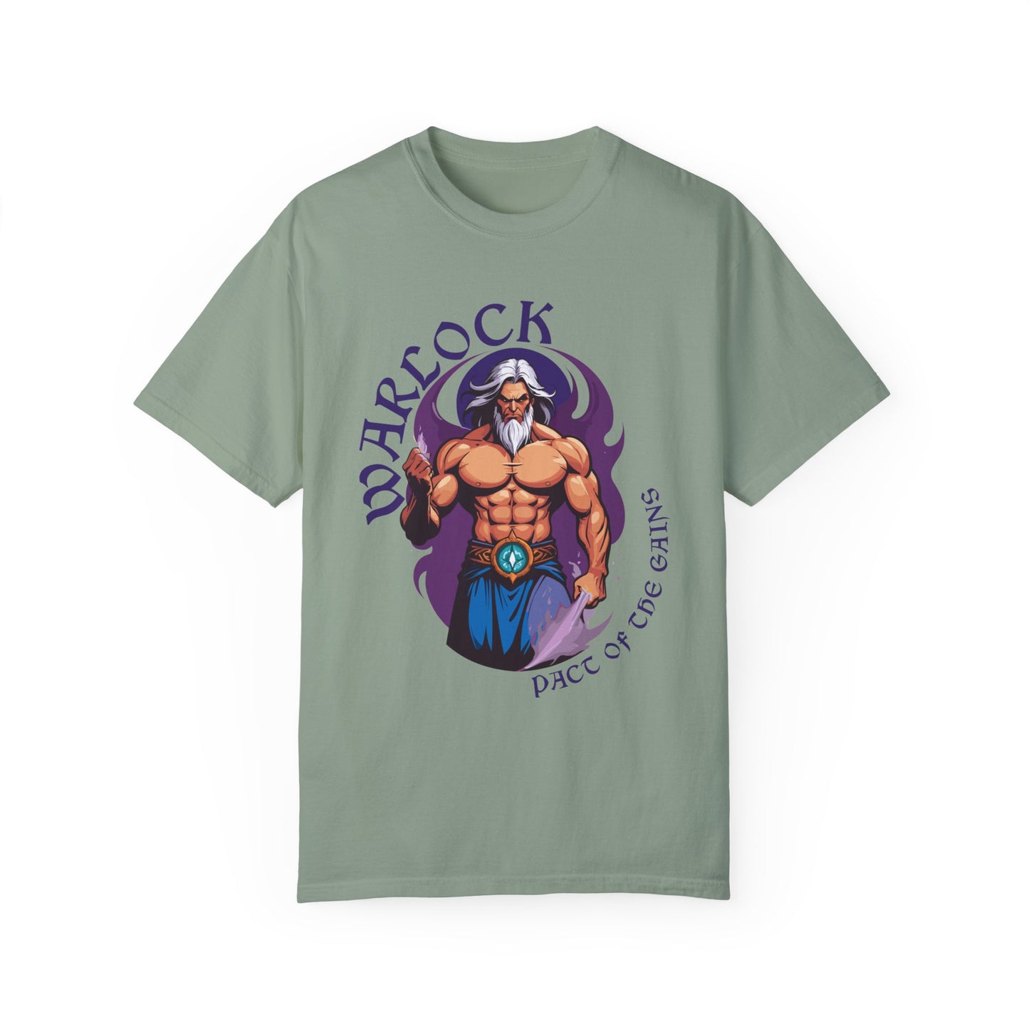 Warlock Pact of the Gains - Unisex Garment-Dyed T-shirt