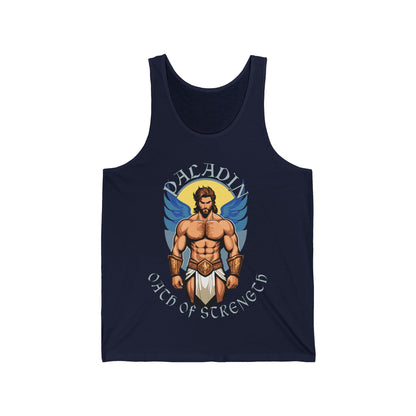 Paladin Oath of Strength - Unisex Jersey Tank