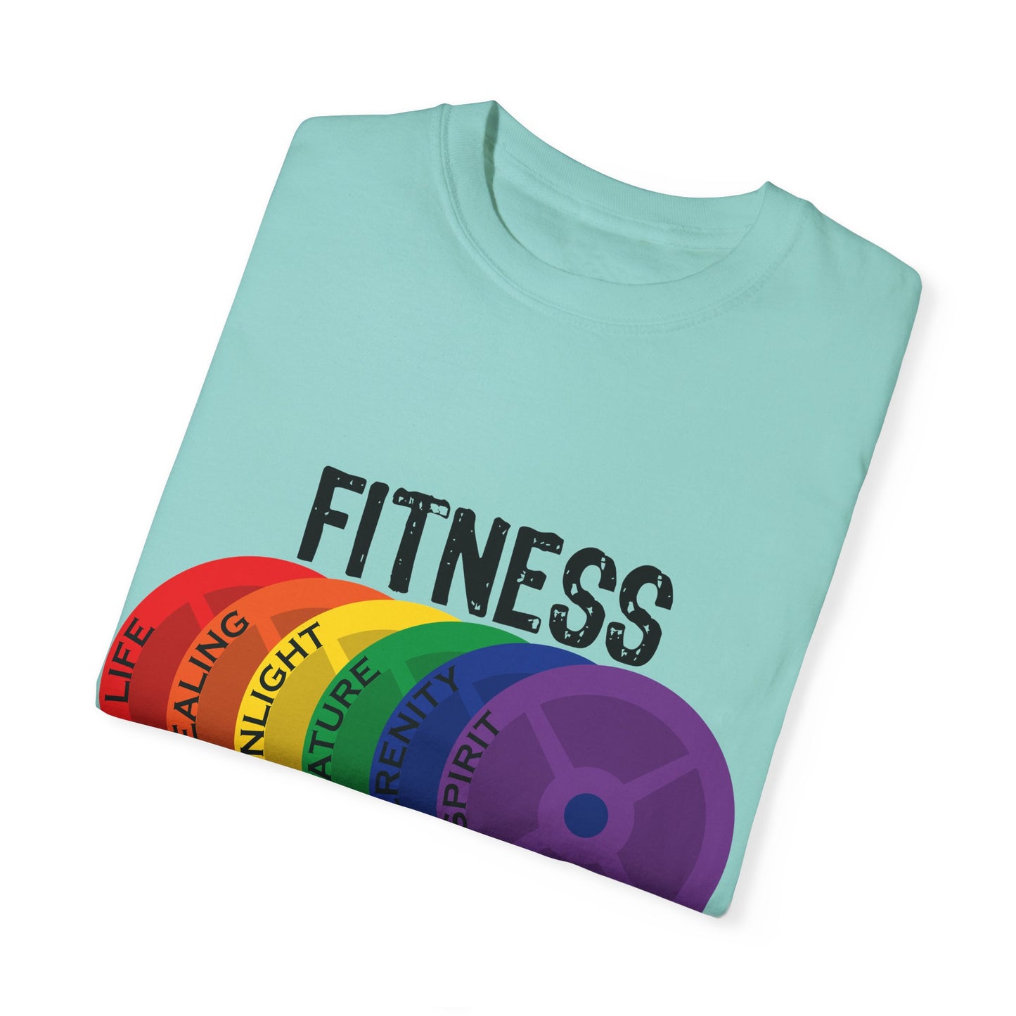 Fitness For All - Unisex Garment-Dyed T-shirt