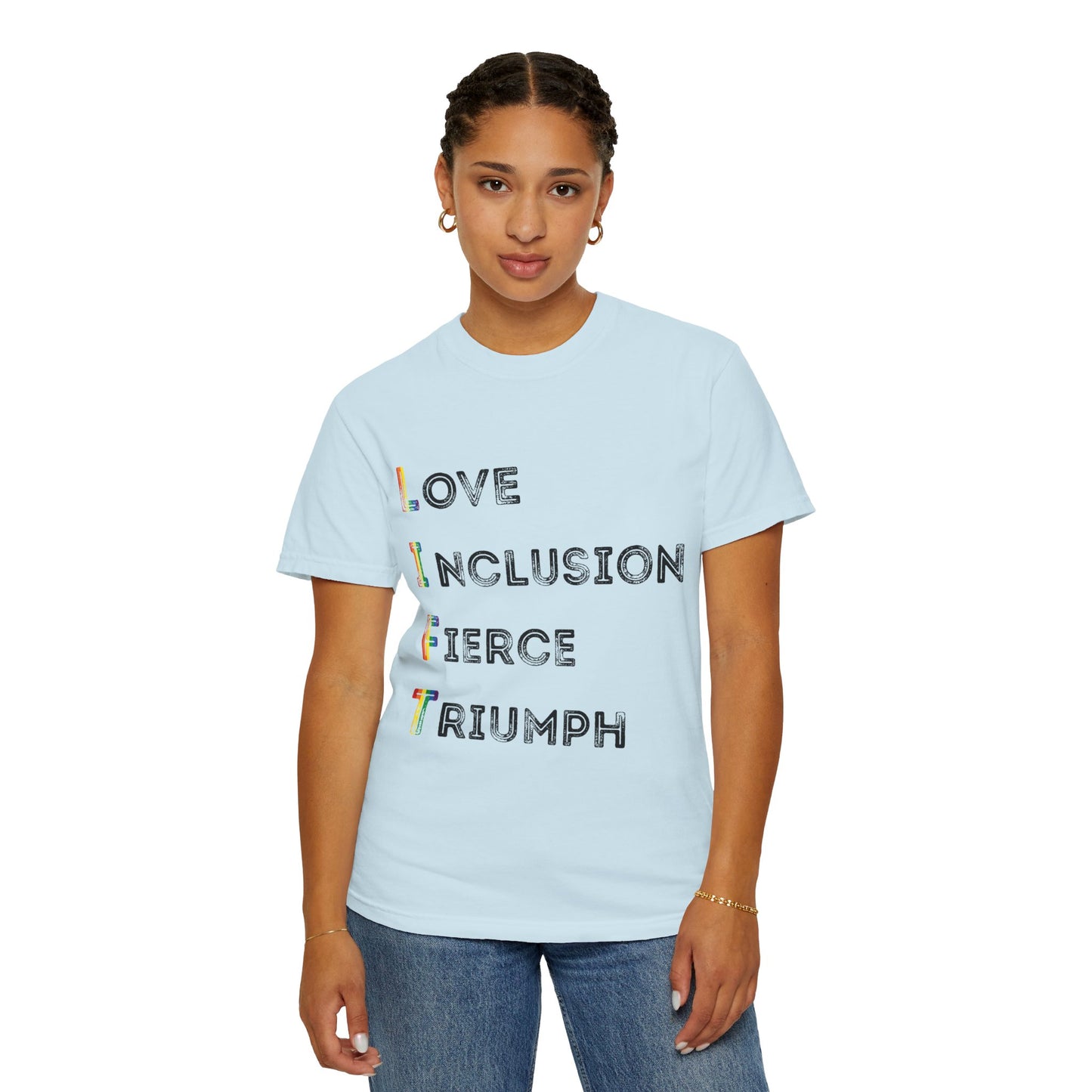 Copy of Fitness 4 Everyone - Be an Inspiration ♥ - Unisex Garment-Dyed T-shirt