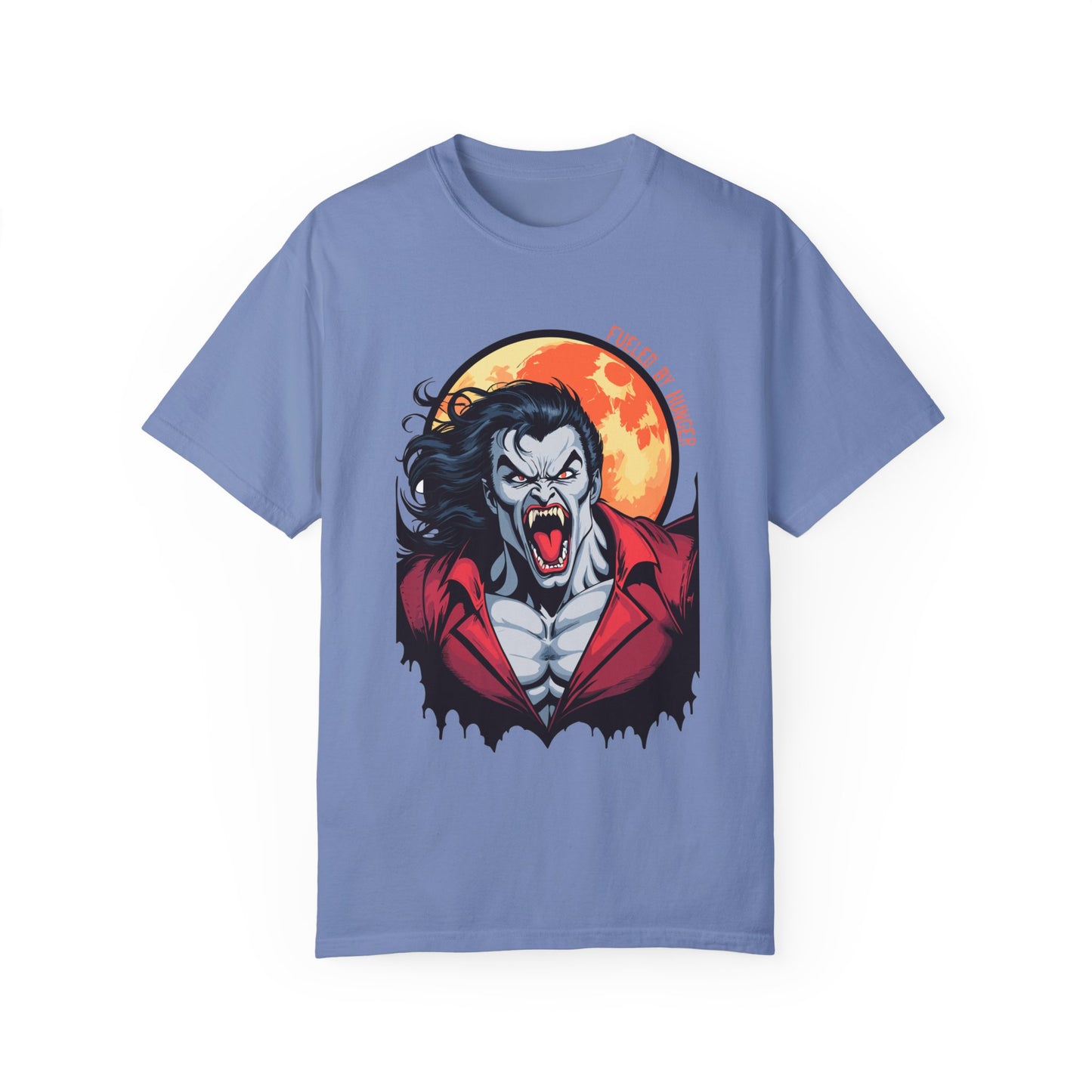 Vampire - Fueled By Hunger - Unisex Garment-Dyed T-shirt