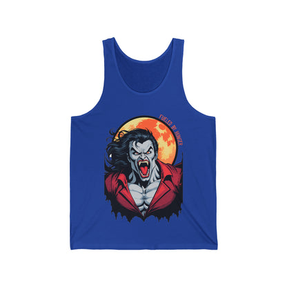 Vampire - Fueled by Hunger - Unisex Jersey Tank