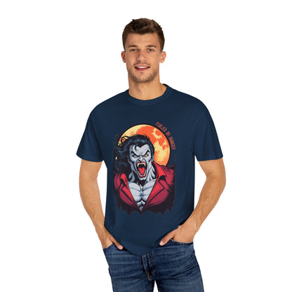 Vampire - Fueled By Hunger - Unisex Garment-Dyed T-shirt