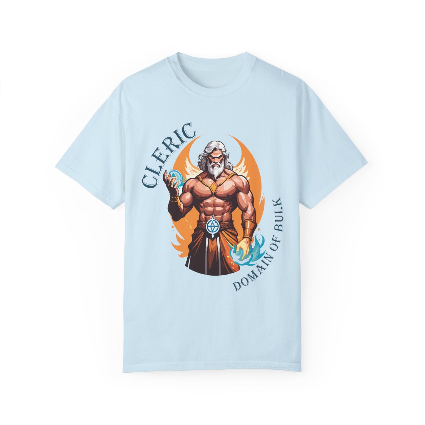 Cleric Domain of Bulk - Unisex Garment-Dyed T-shirt