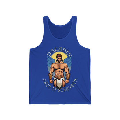 Paladin Oath of Strength - Unisex Jersey Tank