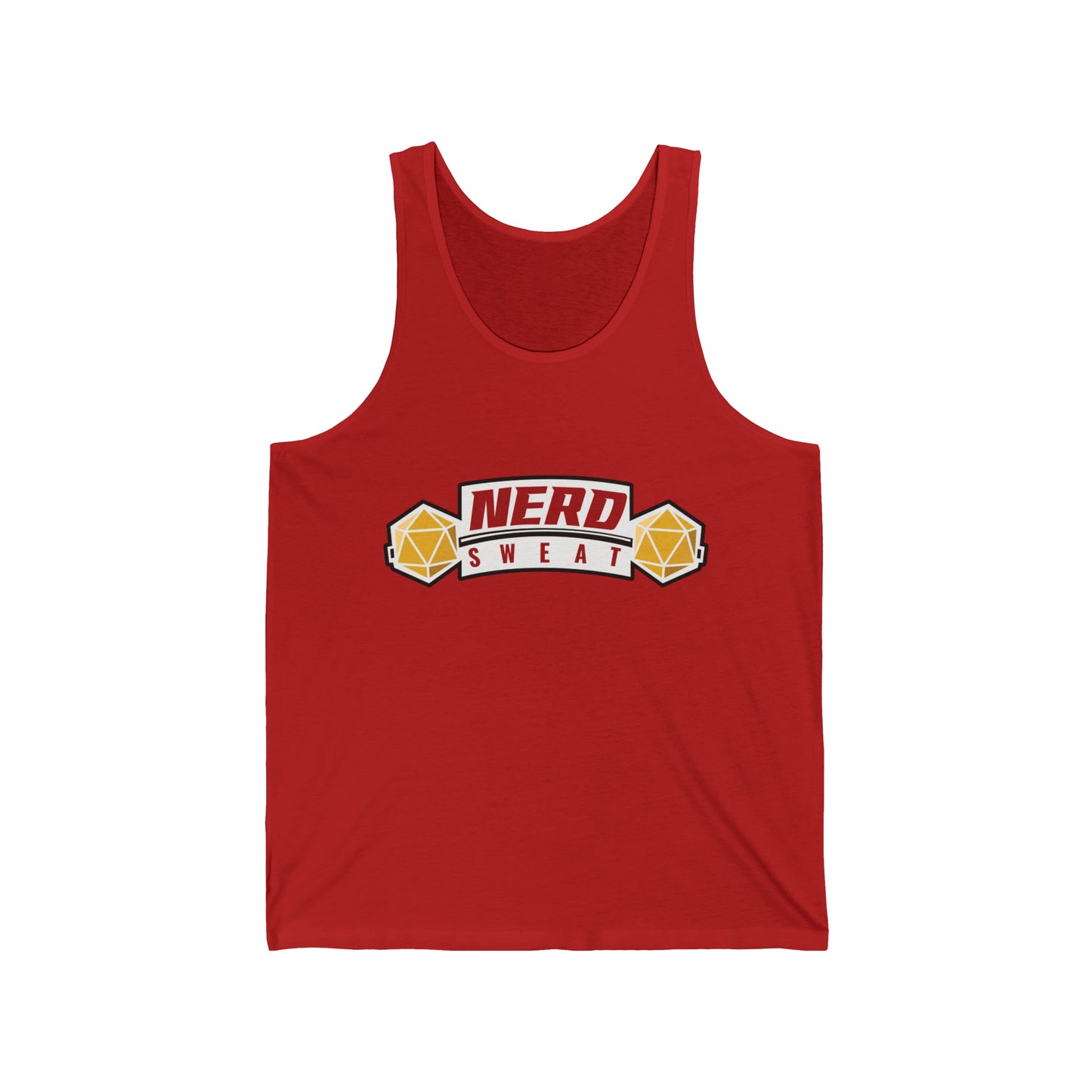 Nerd Disguised as Gymbro - Unisex Jersey Tank