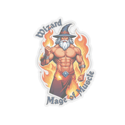 Mage of Muscle - Kiss-Cut Stickers