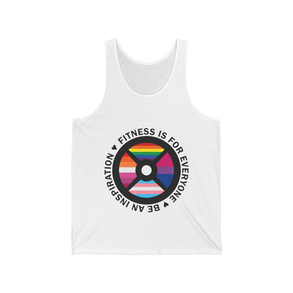 Pride - Be an Inspiration ♥ - Unisex Jersey Tank